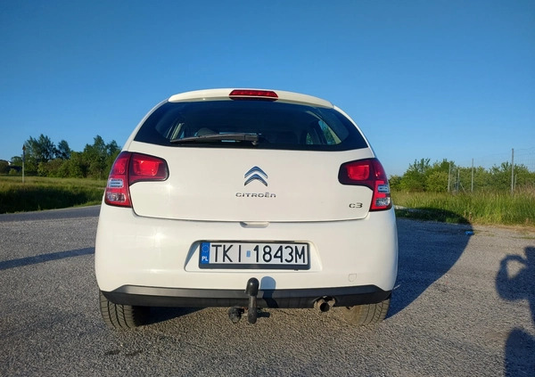 Citroen C3 cena 19500 przebieg: 149407, rok produkcji 2012 z Kielce małe 92